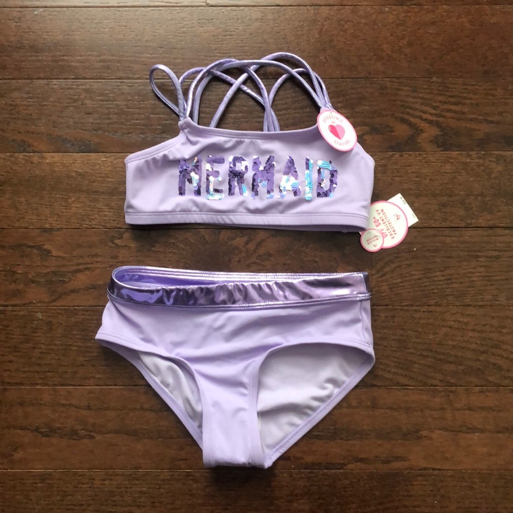 Girls bathing suit size 7